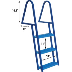 Tie-Down 3-Step Dock Ladder