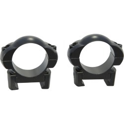 Weaver Grand Slam Top Mount Windage-Adjustable Rings, Matte, 1