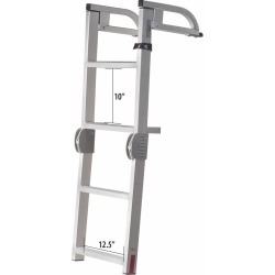 Toonmate 4-Step Folding Pontoon Ladder