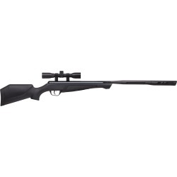 Crosman Quest Air Rifle Pellet Black Synthetic Stock with 4x32 Scope