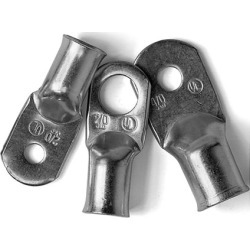 Ancor Tinned Copper Lugs, 6 AWG, #10 Screw, 2-Pk.
