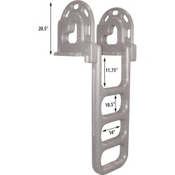 Dock Edge Roto-Molded 4-Step Ladder