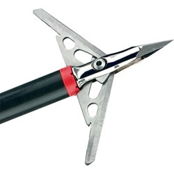 Rage Hypodermic 2-Blade Crossbow Mechanical Broadheads, 3-Pack, 100-gr.