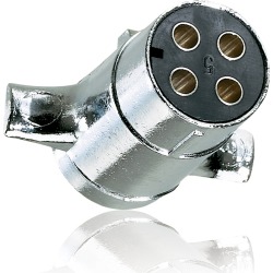 Hopkins 4-Pole Round Trailer-Side Socket
