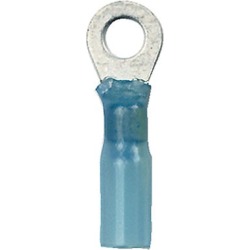 Ancor Heat Shrink Ring Terminals, 16-14 AWG, #10 Screw, 3-Pk.