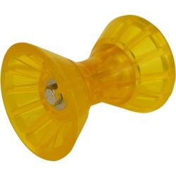 Yellow Poly Bow Roller, fits 3" bracket