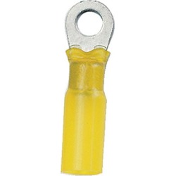 Ancor Heat Shrink Ring Terminals, 22-18 AWG, #10 Screw, 3-Pk.