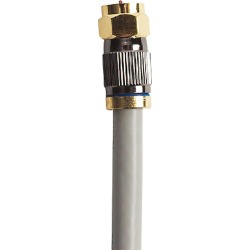 RG6 Digital Quadshield Coax Cable - 12'