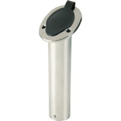 Smith Stainless Steel Flush-Mount Rod Holder