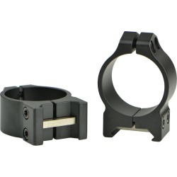 Warne Maxima Fixed Scope Mount Rings, 30mm, Low