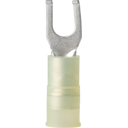 Ancor Nylon Flanged Spade Terminals, 12-10 AWG, #10 Screw, 25-Pk.