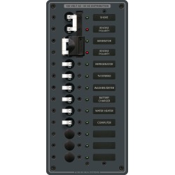 Blue Sea Systems AC 2 Sources +9 Positions Panel