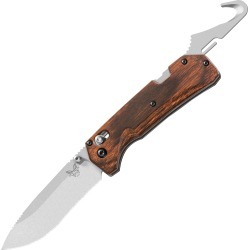 Benchmade 15060 Grizzly Creek Folding Knife, Dymondwood Handle