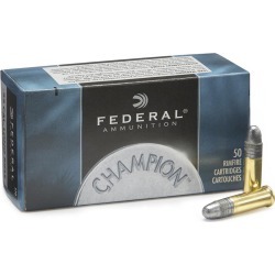 Federal Premium Champion Target Ammo, .22 LR, 40-gr, LRN