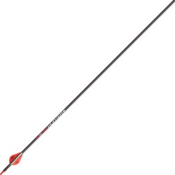 TecHunter Carbon Fiber Arrows with 2" Bohning Vanes, 6-Pack, 500