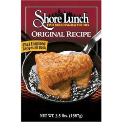 Shore Lunch Original Recipe Fish Breading/Batter Mix, 3.5-lb. Box