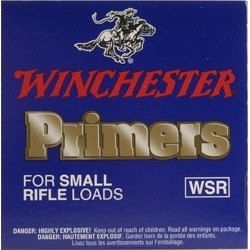 Winchester Small Regular Rifle Primers, 100-Count