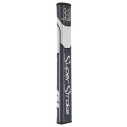 Superstroke Traxion Flatso 3.0 Putter Grips in Grey/White