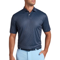 Peter Millar Men's Featherweight Long Island Golf Polo, 100% Polyester in Navy, Size 2XL found on Bargain Bro Philippines from carlsgolfland.com for $110.00