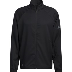 adidas Men's Core Wind Full Zip Golf Jacket 2022, 100% Recycled Polyester in Black, Size M found on Bargain Bro Philippines from carlsgolfland.com for $63.99