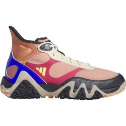 adidas Men's Adicross Hi Boost Golf Shoes 2023 in Strata/Bold Gold/Carbon, Size 11, Medium