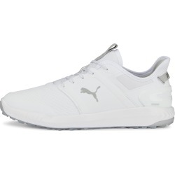 PUMA IGNITE Elevate Golf Shoes - PUMA White/PUMA Silver - 10.5 - MEDIUM