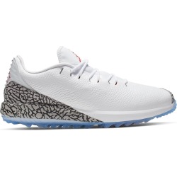 NIKE AIR JORDAN ADG SPIKELESS GOLF SHOES 2019 WHITE/RED/CEMENT