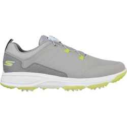 Skechers Men's Torque-Twist Golf Shoes in Grey/Yellow, Size 8, X-Wide found on Bargain Bro from carlsgolfland.com for USD $87.39