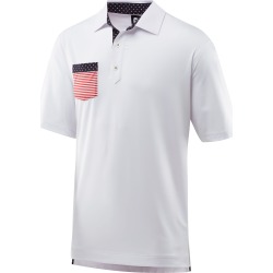 FOOTJOY USA FLAG CHEST POCKET GOLF SHIRT - 26249