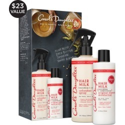 Hair Milk Gift Set with Curl Refresher Spray Leave In Moisturizer