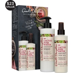 Cactus Rose Water Gift Set with Lightweight Conditioner and Volume Spray