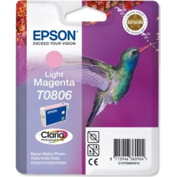 Epson Hummingbird T0806 (Yield: 590 Pages) Light Magenta Ink Cartridge