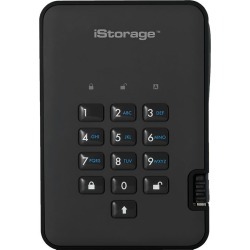 iStorage diskAshur2 500GB Mobile External Hard External in Black