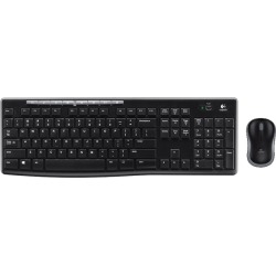 Logitech MK270 Wireless Combo Keyboard and Mouse Set (UK QWERTY)