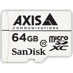 AXIS (64GB) Surveillance Class 10 microSDXC Memory Card Pack of 10