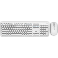 Dell KM636 Wireless Keyboard and Mouse Set UK QWERTY (White)