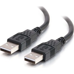 C2G 81574 (1m) USB A Male to A Male Cable (Black)