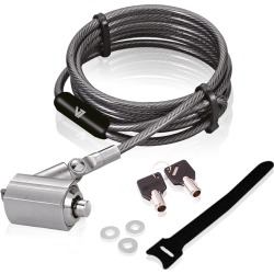 V7 Portable Security Cable with Key Lock