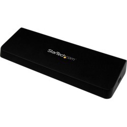 StarTech.com Universal USB 3.0 4K Laptop Docking Station with 4K DisplayPort - USB Fast-Charge Port, USB 3.0, GbE - DP / HDMI Dual Video