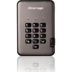 iStorage diskAshur Pro2 500GB Mobile External Hard External in Grey