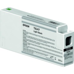 Epson T824700 (350ml) Ultrachrome HDX/HD Light Black Ink Cartridge for SureColor SC-P6000/SC-P7000/SC-P8000/SC-P9000 Series Printers