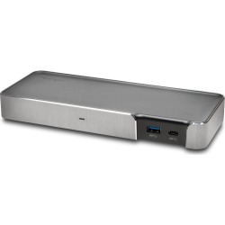 Kensington SD5200T Universal Thunderbolt 3.0 Docking Station Dual 4K (Silver/Black)