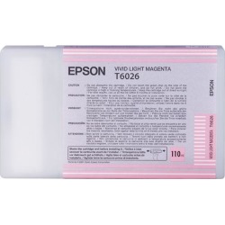 Epson T6026 (110ml) Vivid Light Magenta Ink Cartridge