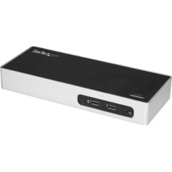 StarTech.com USB 3.0 Dual-Monitor Docking Station - HDMI and DVI / VGA