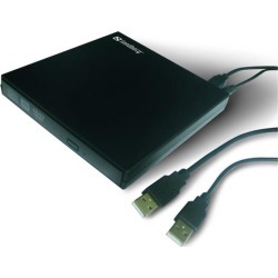 Sandberg Mini External DVD Writer Optical Drive