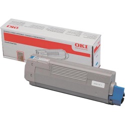 OKI Cyan Toner Cartridge (Yield: 6,000 Pages) for A4 Colour Printers