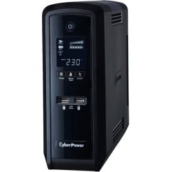 CyberPower PFC Sinewave UPS 900VA 900W Schuko Green Power LCD USB (UK) + Elaborate Power Management Software