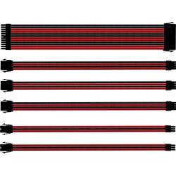 Cooler Master Sleeved Extension Cable Kit (Red and Black)