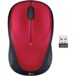 Logitech M235 Wireless Mouse (Red)