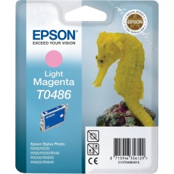 Epson T0486 Light Magenta Ink Cartridge Printers